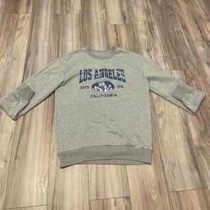 SHEIN light gray sweatshirt